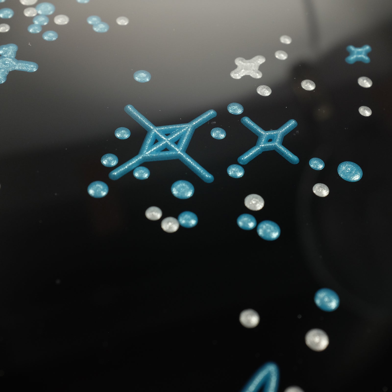 Space Oddity - Telecaster Pickguard - in Black