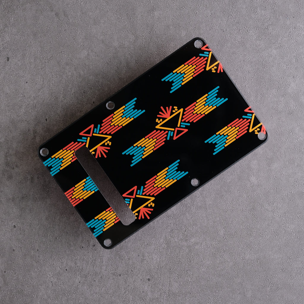 Redtail - Stratocaster Pickguard and Trem Cover - Black