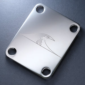 JAWS PE'AHI - Engraved Neckplate - Nickel