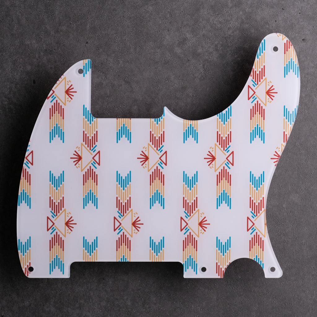 Redtail Telecaster Pickguard in White