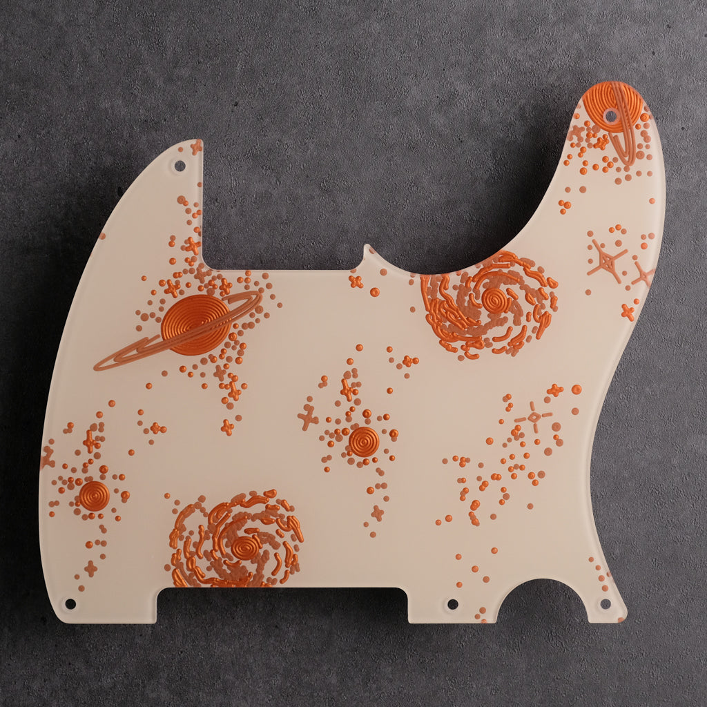 Space Oddity - Telecaster Pickguard - in Ivory