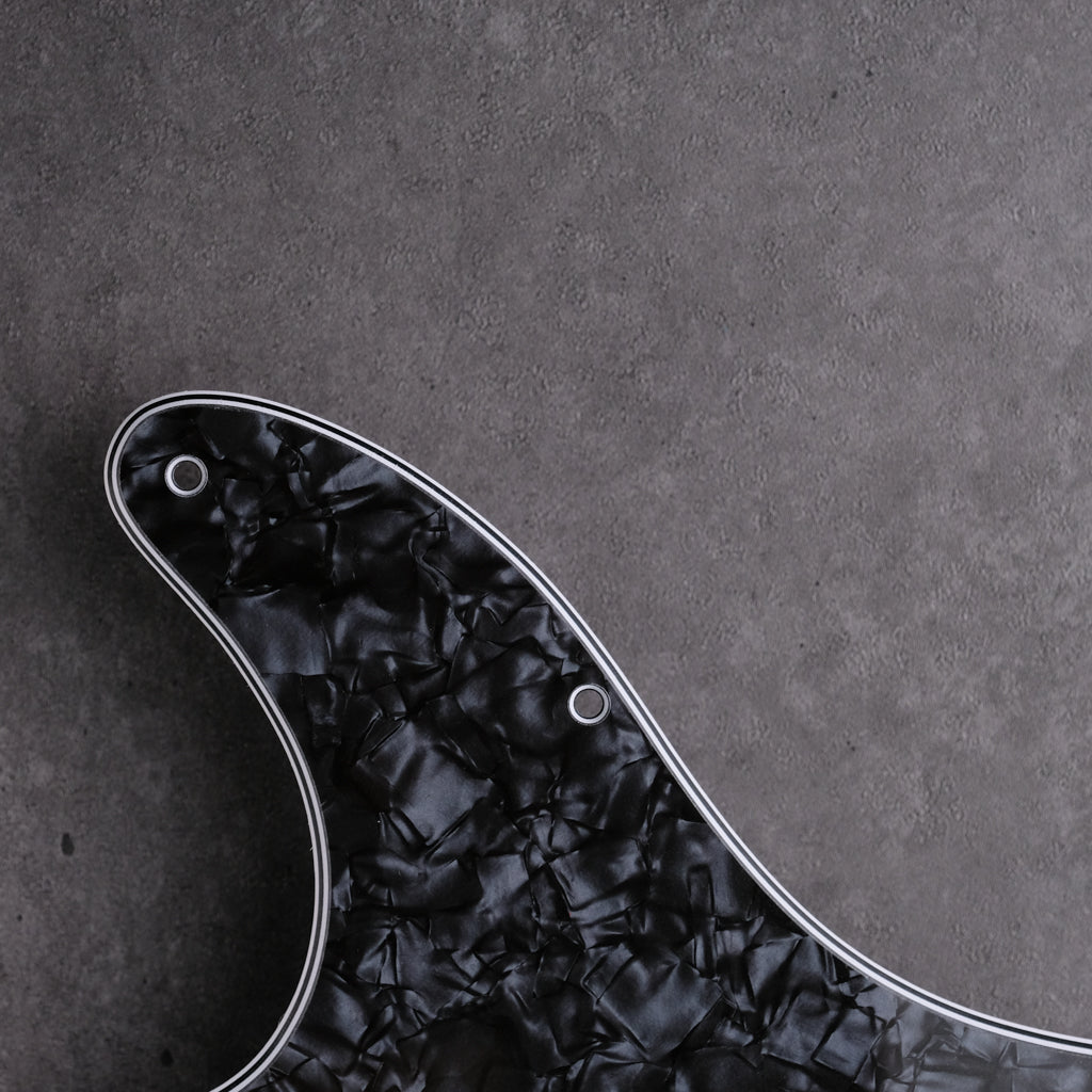 Tele Pickguard Pearloid Black - Telecaster Pickguard - 4-Ply Vinyl - DECOBOOM
