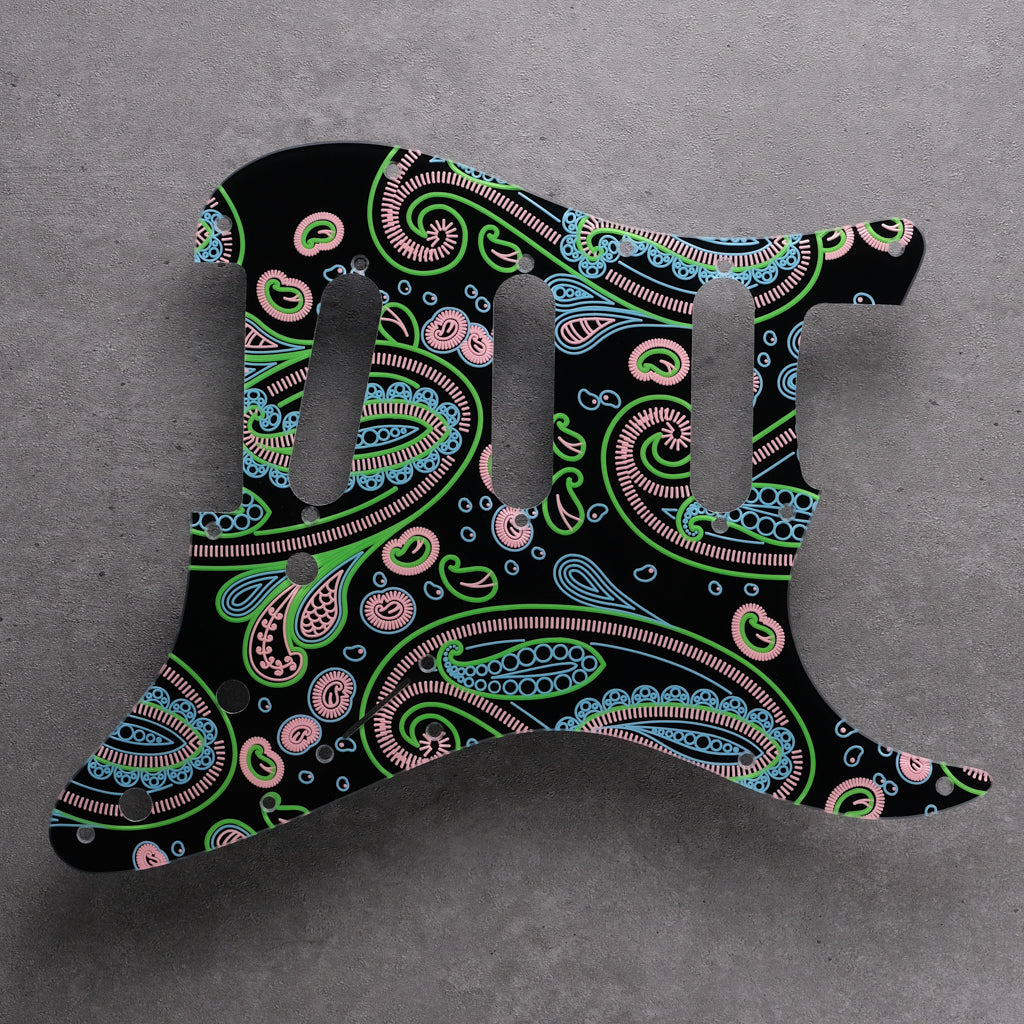 SPAWN OF PAISLEY - Stratocaster Pickguard and Tremolo Cover