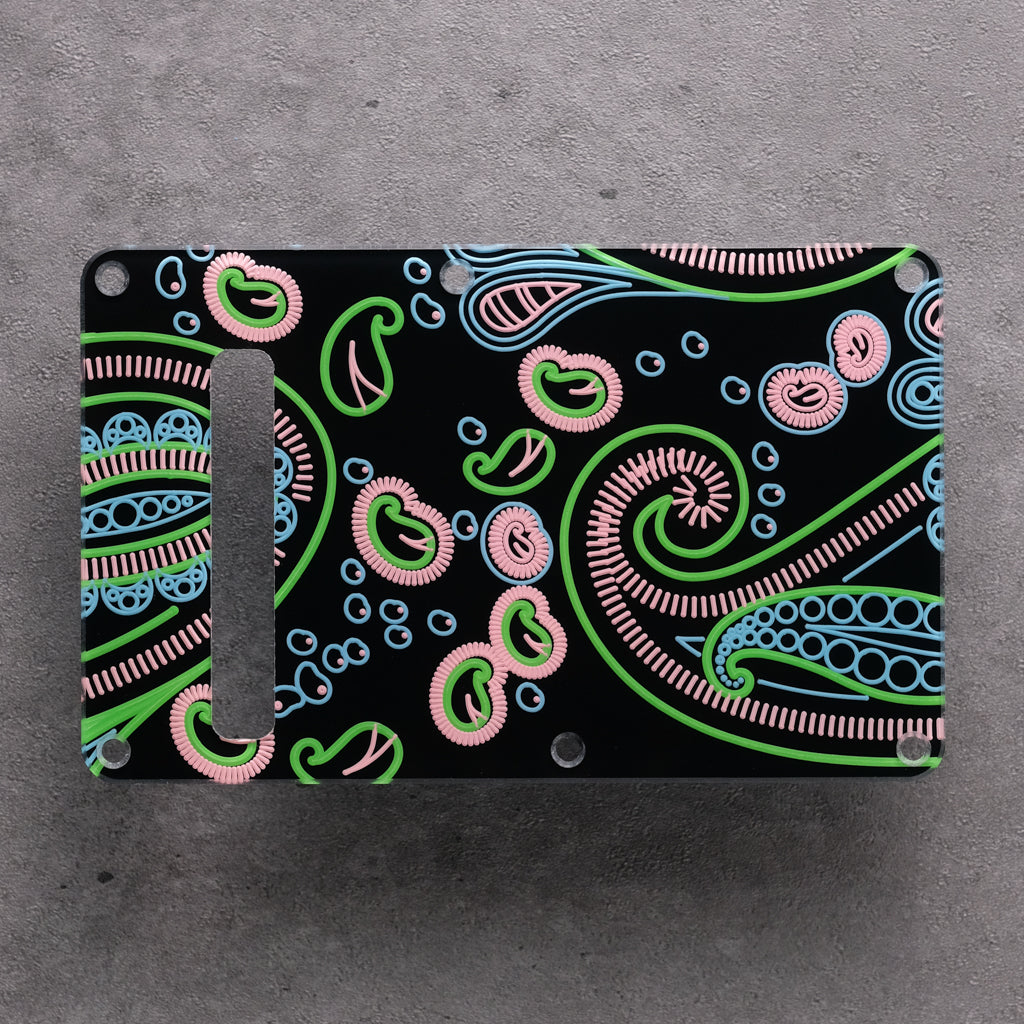 SPAWN OF PAISLEY - Stratocaster Pickguard and Tremolo Cover