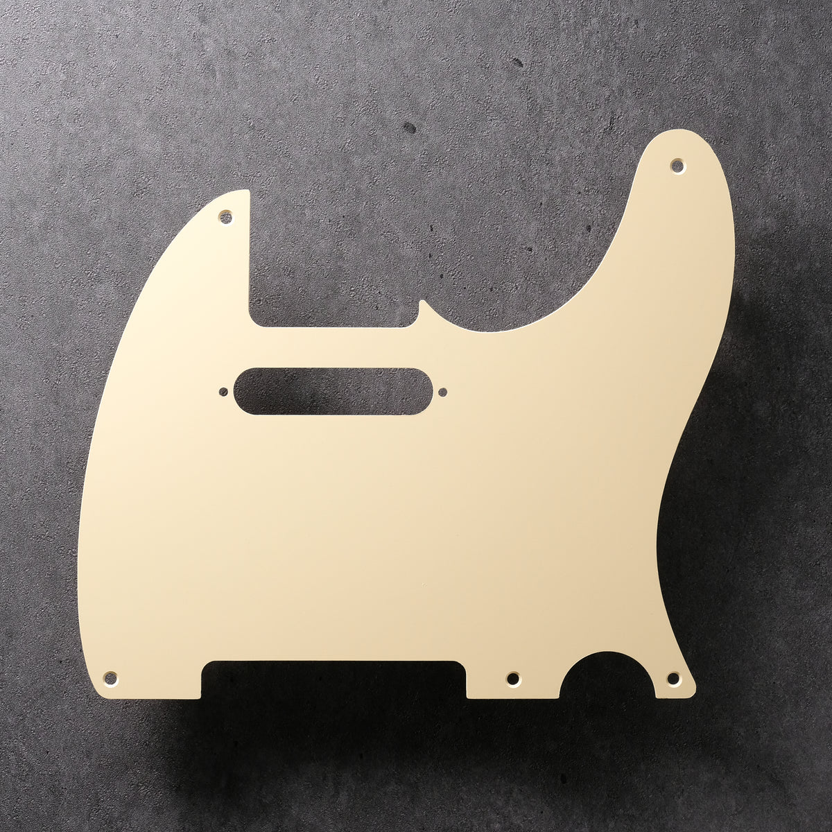 Cream - Telecaster Pickguard - Single-Ply Vinyl