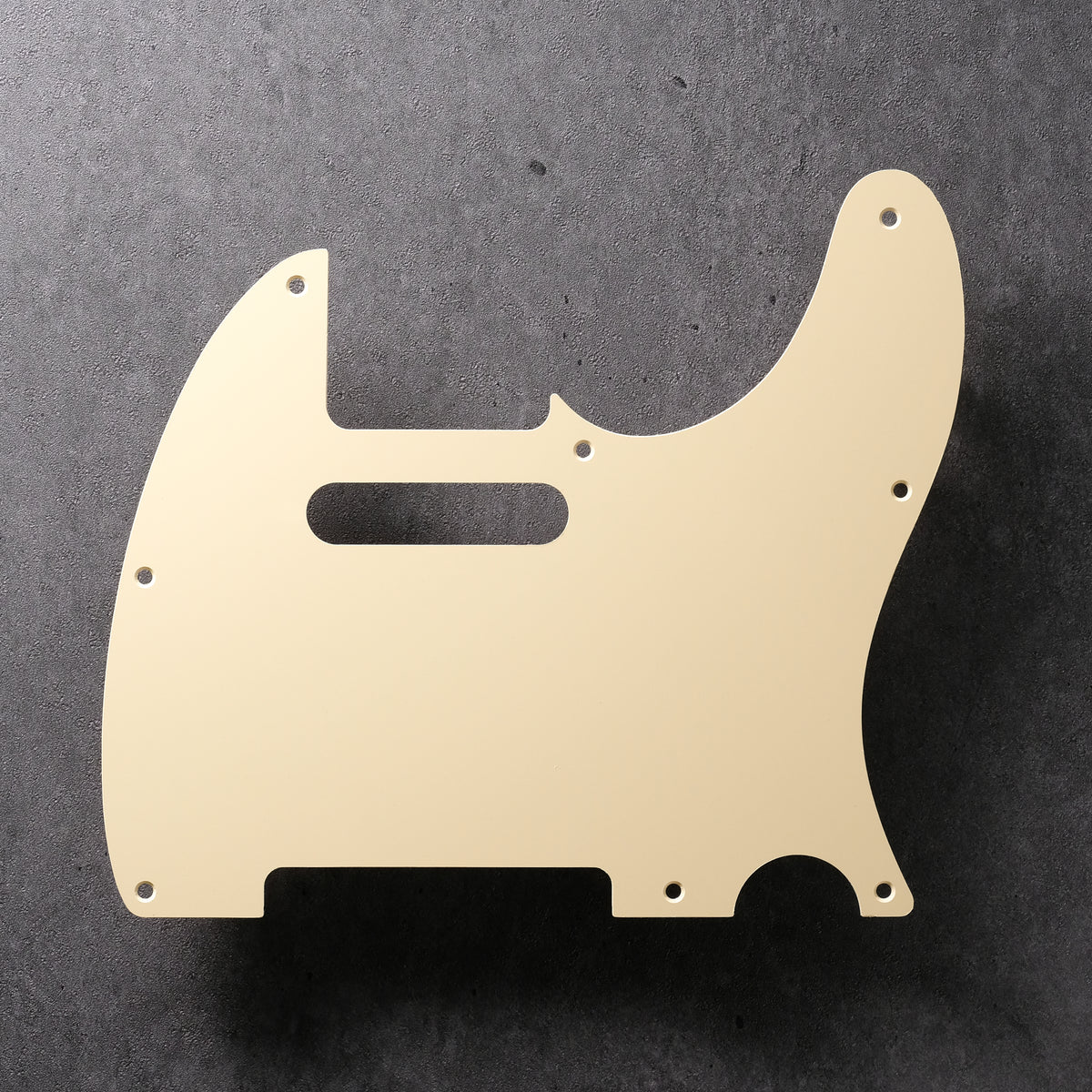 Cream - Telecaster Pickguard - Single-Ply Vinyl