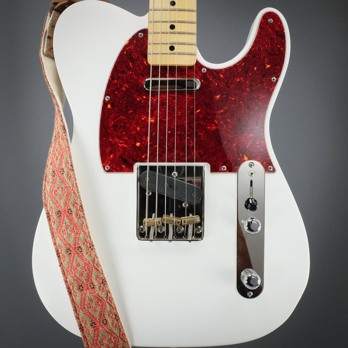 Tort Mars Red - Telecaster Pickguard - Genuine Celluloid