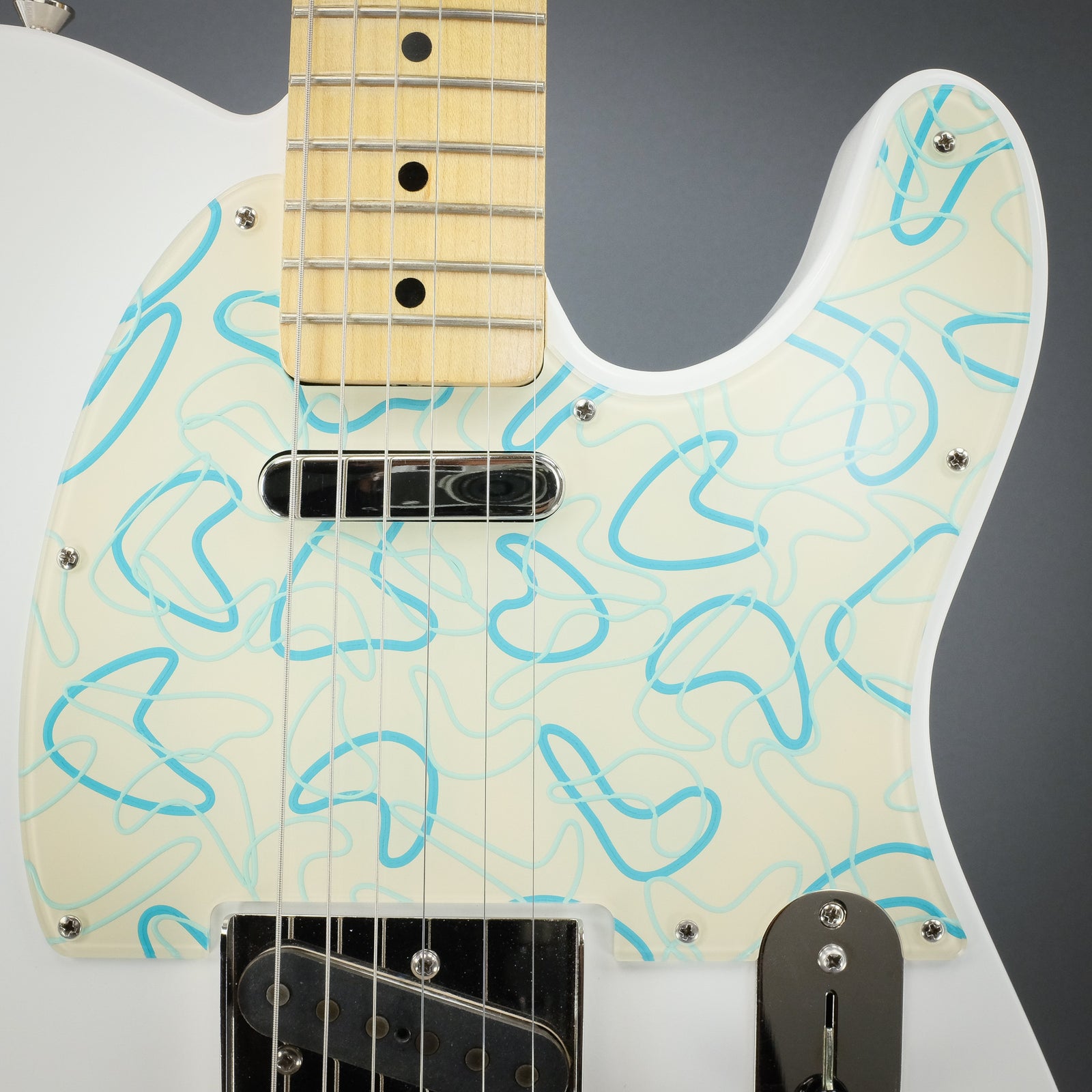 Boomerangs Telecaster Pickguard - Cream