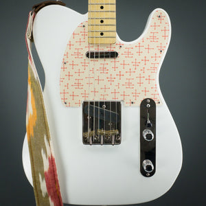 Eames Dots - Telecaster Pickguard - Coral on Ivory