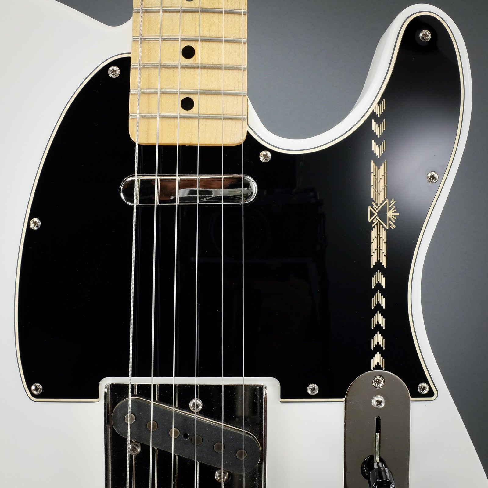 Redtail Stripe - Telecaster Pickguard - Black/Cream/Black