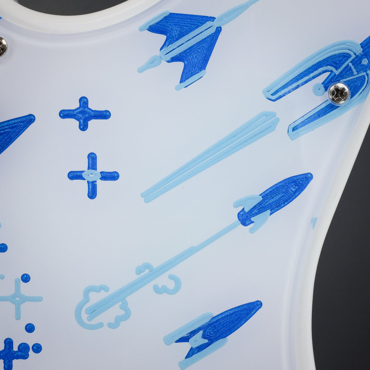 Rocket 88 - Pickguard - White